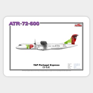 Avions de Transport Régional 72-600 - TAP Portugal Express (Art Print) Sticker